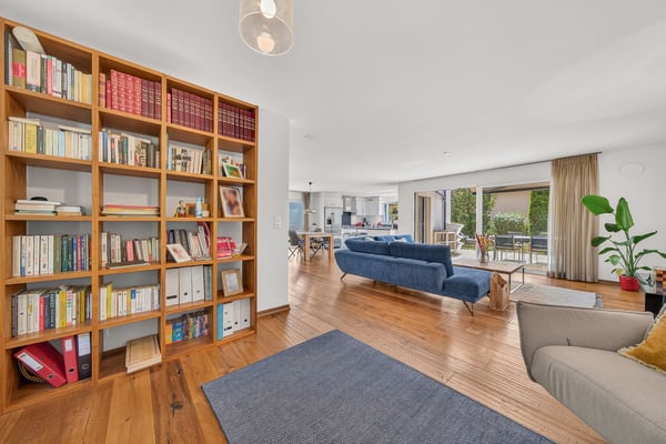 Appartement en duplex avec jardin et grand disponible, à 15 minutes de Lausanne 3