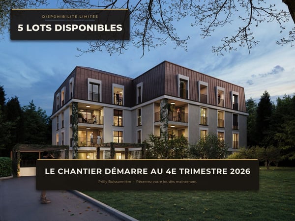 PLUS QUE 5 LOTS DISPONIBLES - Prilly Buissonnière - 4,5 3EME ETAGE 1