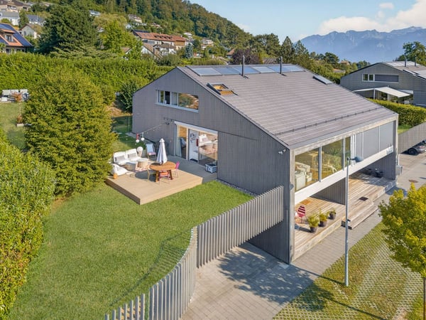 Un joyau contemporain en Lavaux : vue spectaculaire sur le lac et douceur de vivre au quotidien