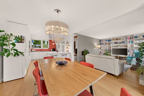 Rare duplex de 5.5 pièces: esprit villa, jardin et vue lac 5
