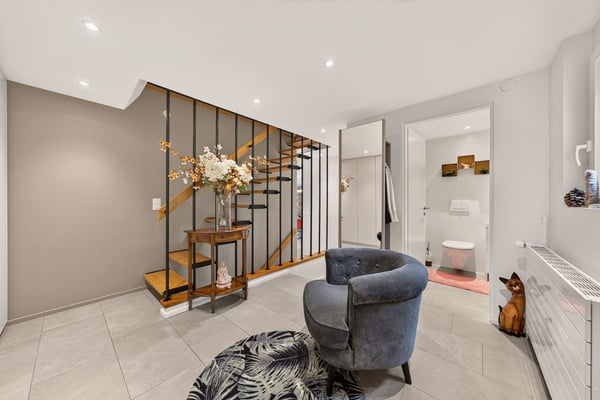 Rare duplex de 5.5 pièces: esprit villa, jardin et vue lac 10