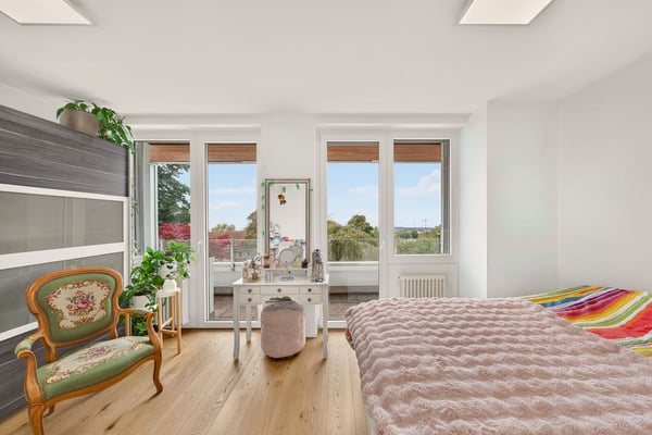 Rare duplex de 5.5 pièces: esprit villa, jardin et vue lac 7