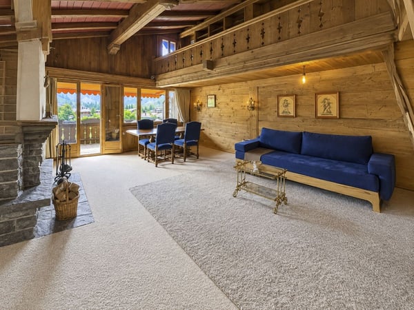 Charming appartment in the center of Gstaad - Valley & Palace views 12
