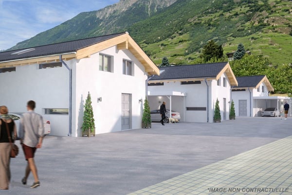 Votre future villa jumelée à Fully : Un cadre de vie idyllique - Lot B 11