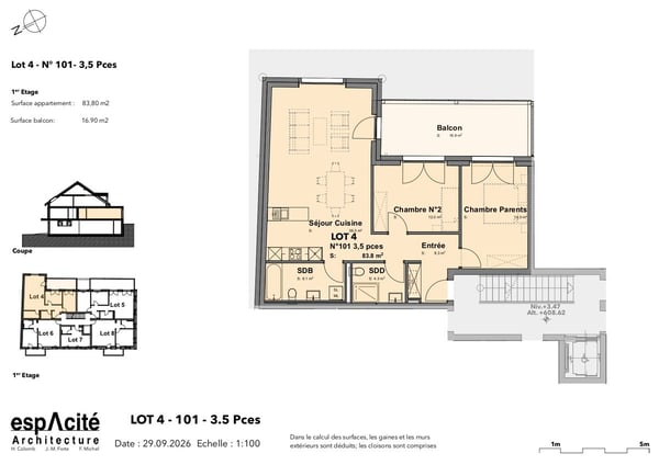 Lot n4 - Appartement neuf de 3,5p au coeur de Cheseaux-sur-Lausanne 7