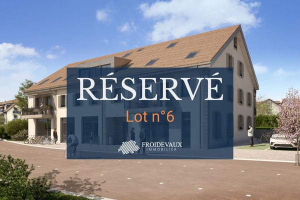 Lot n6 - Appartement neuf de 2,5p au coeur de Cheseaux-sur-Lausanne