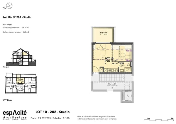 Lot n10 - Un studio neuf au coeur de Cheseaux-sur-Lausanne 7