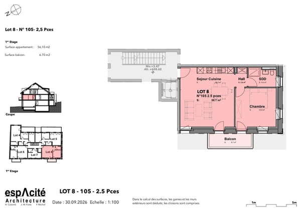 Lot n8 - Appartement neuf de 2,5p au coeur de Cheseaux-sur-Lausanne 7