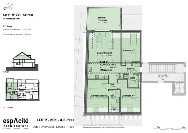 Lot n9 - Appartement neuf de 4.5p + mezzanine au coeur de Cheseaux-sur-Lausanne 7