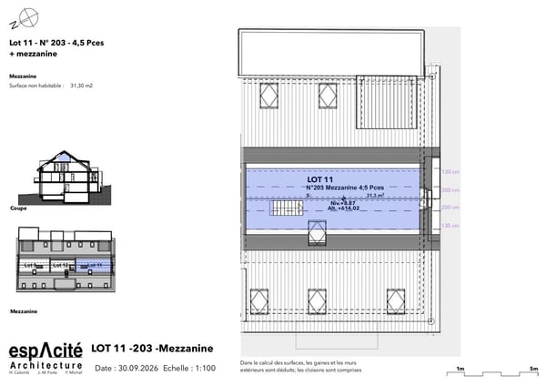 Lot n11 - Appartement neuf de 4.5p + mezzanine au coeur de Cheseaux-sur-Lausanne 8