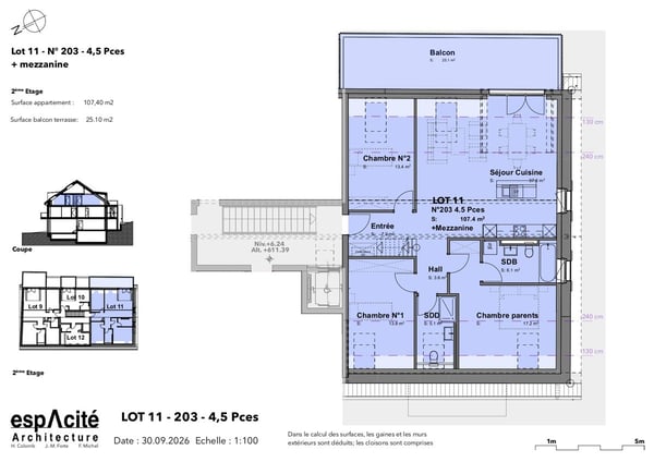 Lot n11 - Appartement neuf de 4.5p + mezzanine au coeur de Cheseaux-sur-Lausanne 7