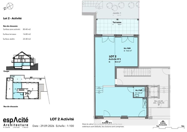 Lot n2 - Surface commerciale neuve et idéalement située 4
