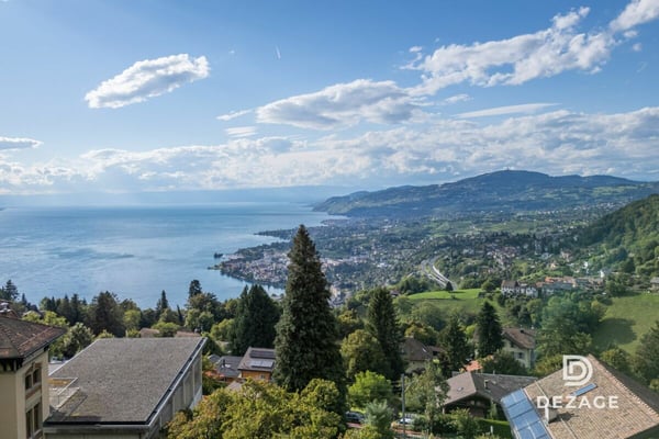 Vue à couper le souffle à 1 minutes du centre de Montreux 2