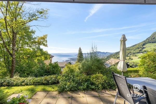 Vue à couper le souffle à 1 minutes du centre de Montreux 10