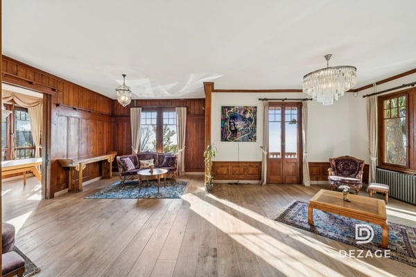 Maison familiale rénovée avec cachet, vue lac et dépendance à Montreux 5