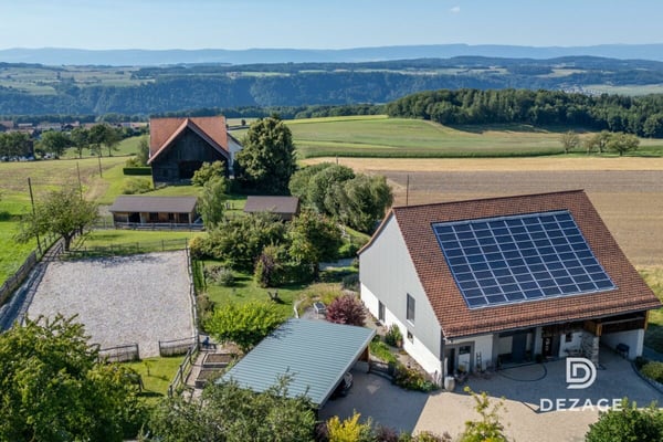 Ferme rénovée avec installations équestres et revenu énergétique à 5 min de Lucens 3