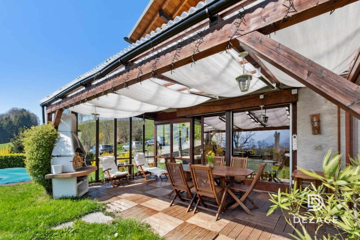 À 9 min de Vevey : Propriété rare avec vue panoramique, jardin clos et piscine