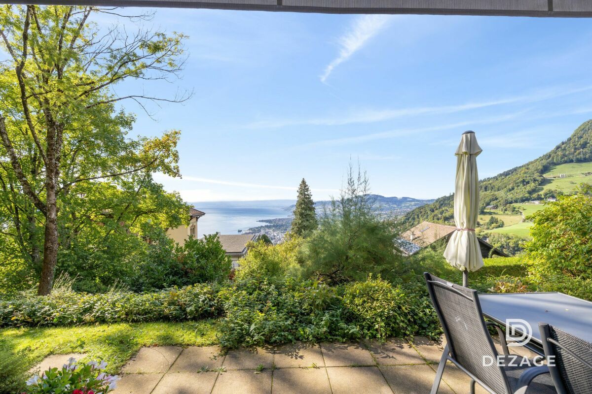 Villa à Glion : Un cadre de vie familial entre nature et Montreux