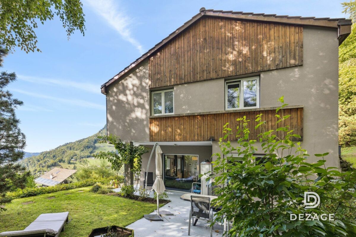 Villa à Glion : Un cadre de vie familial entre nature et Montreux