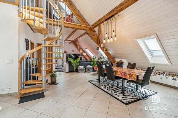 Ancienne école de 1904 entièrement rénovée - 3 appartements et annexe, à la campagne, à 35min de Lausanne 5