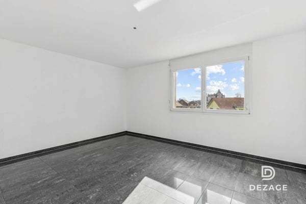 Grand appartement familial avec balcon couvert et vue sur le château d'Oron ! 7