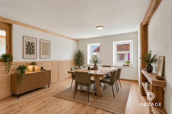 Caractère, lumière et flexibilité : un appartement de charme au coeur de Gimel 1