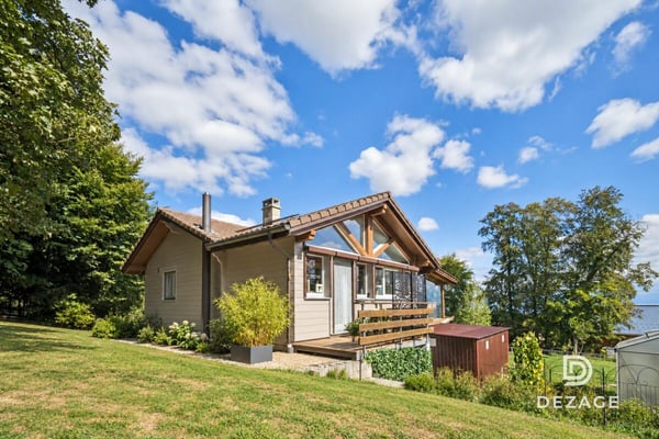 Chalet familial rénové en lisière de forêt à Gimel 2