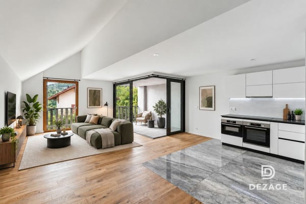 Magnifique duplex moderne en plein centre du village de Bassins 3