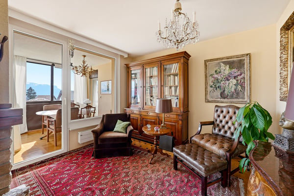 Appartement de 4,5 pièces avec jardin, vue lac et montagnes 6