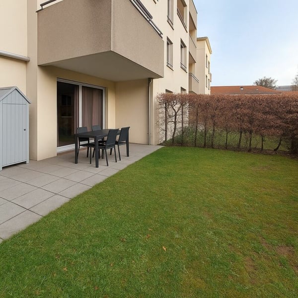 Appartement moderne de 1.5 pièces avec jardin 10