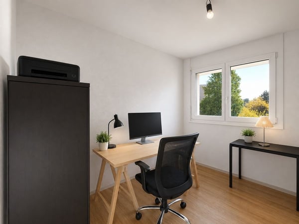 Appartement en attique avec terrasse, garage double et place de parc extérieure 8