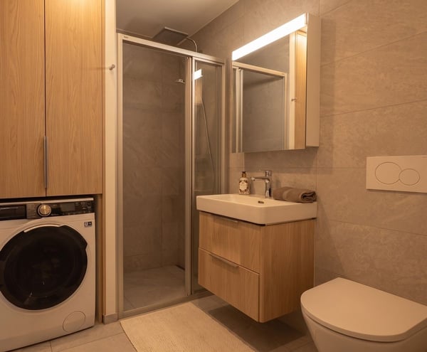 Superbe appartement moderne de 1.5 pièces avec grande terrasse, vue lac et Alpes 13
