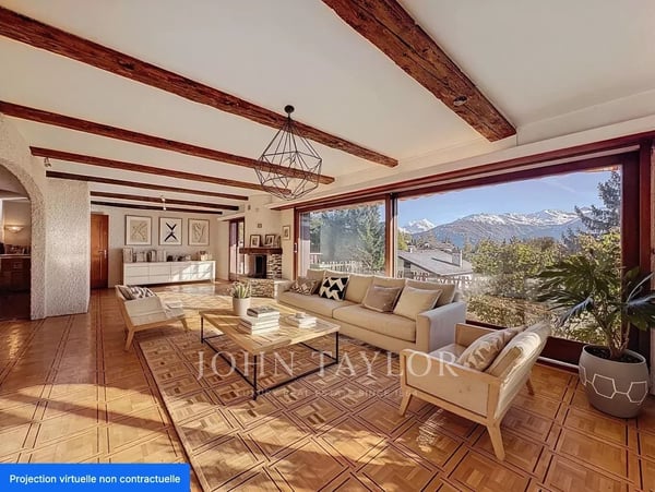 Chalet avec vue et grand potentiel ? Crans-Montana 3