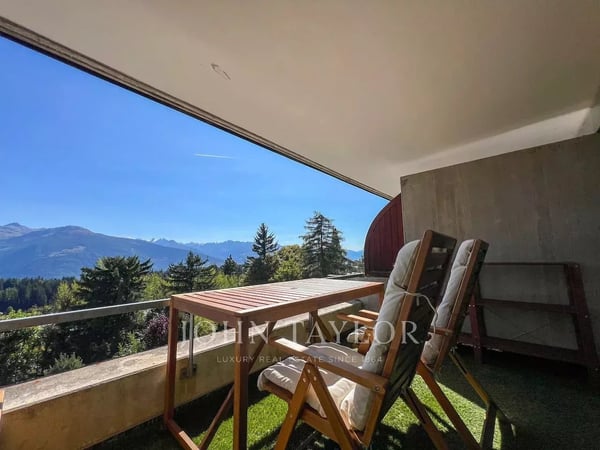 Studio avec vue sur le lac à louer? Crans-Montana 9