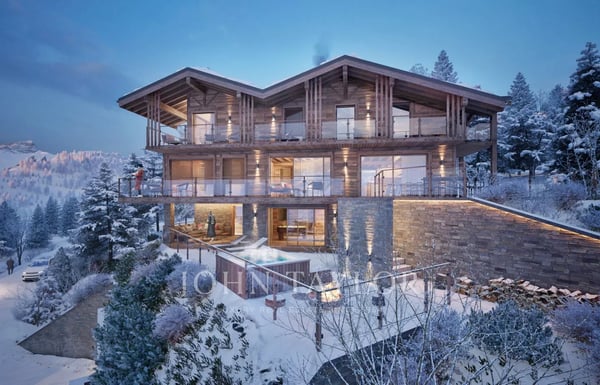 Chalet de Prestige en Construction ? Crans-Montana 7