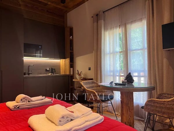 Studio rénové près de l'Hôtel du Golf à louer ? Crans-Montana 8