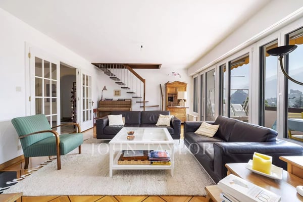 Attique avec bel espace en duplex à Gravelone - Sion 4