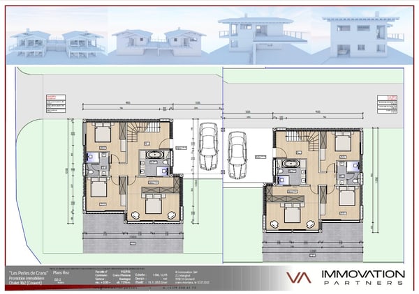 CRANS MONTANA - PROMOTION CHALETS NEUFS DE STANDING 5