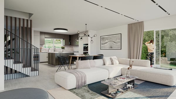 Villa semi-individuelle sur plans - Lot 1