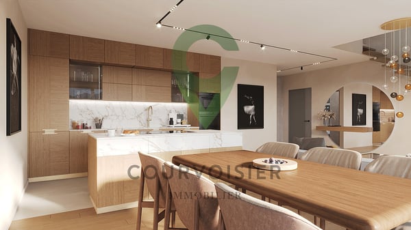 Magnifique appartement de 4.5 à 5 mins de Tartegnin 2