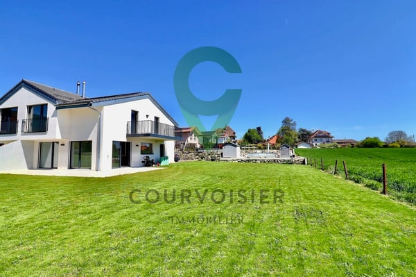 Neuf ! Villa jumelée avec horizon dégagé sur la chaîne des Alpes 13