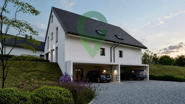 Villa jumelle contemporaine neuve dans un cadre de vie privilégié 5
