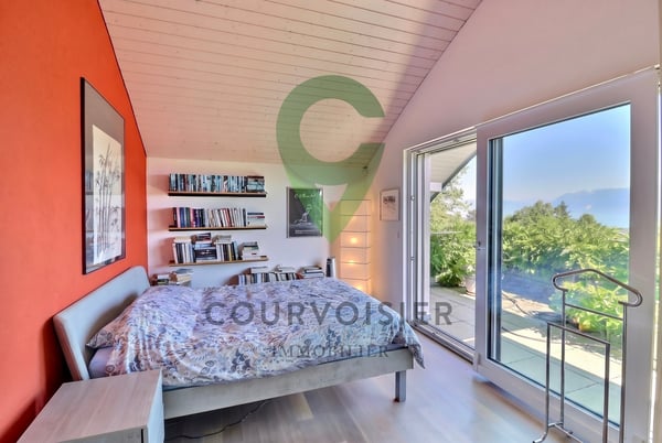 A Morges - maison individuelle avec vue lac et appartement indépendant 8