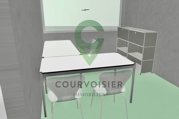 Bureau individuel meublé - Lumineux et calme 5
