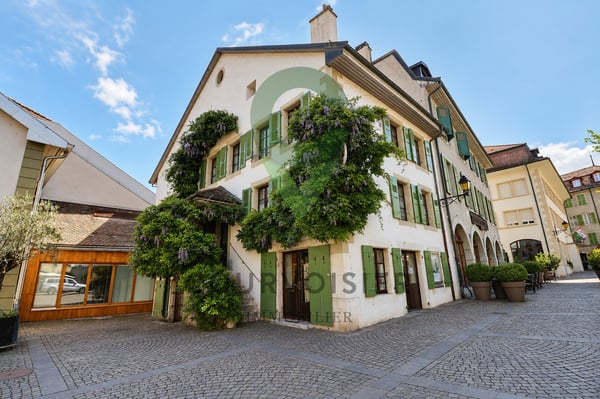 Maison de caractère avec jardin et local indépendant au coeur de Nyon