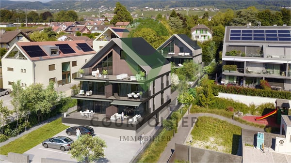 Lot A2 - Appartement de 2.5 pièces au rez avec terrasse et jardin 2