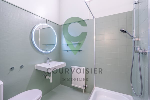 Magnifique triplex en pignon rénové avec jardin et piscine 12