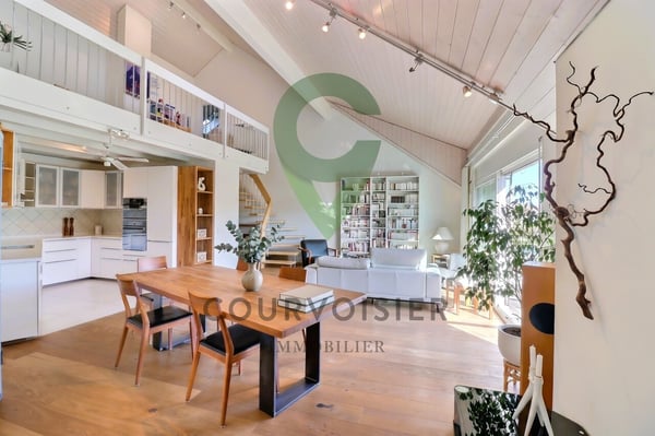 Spacieux duplex en attique avec cachet à 5 minutes de Nyon 3