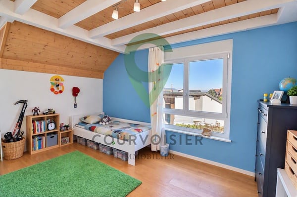 Spacieux duplex en attique avec cachet à 5 minutes de Nyon 8