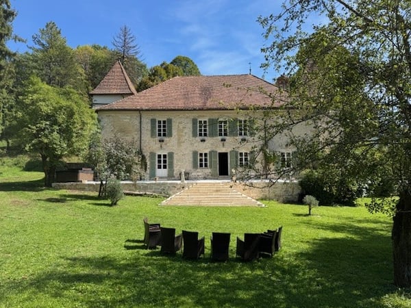 Genève a 1 heure..... en France voisine - A vendre magnifique château-